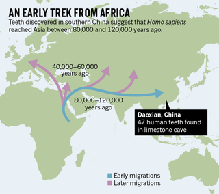 Illustration for article titled Hay seres humanos en China desde mucho antes que en Europa